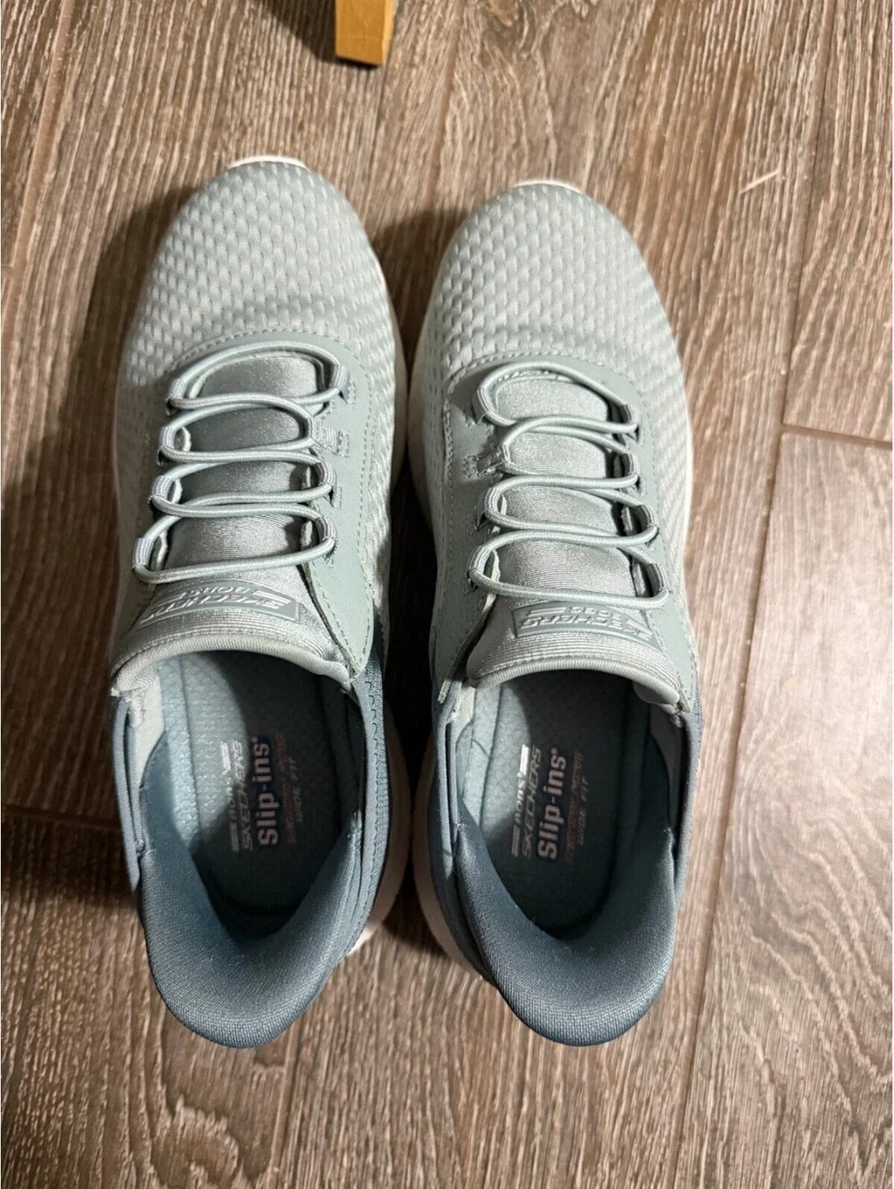 Skechers Hands Free Slip Ins Bobs Squad Chaos Sneakers 8 Wide - Picture 3 of 5